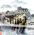 山水国画