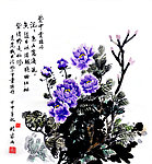 牡丹国画