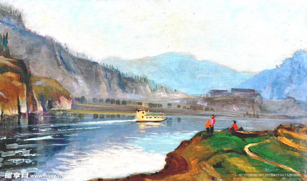 风景油画