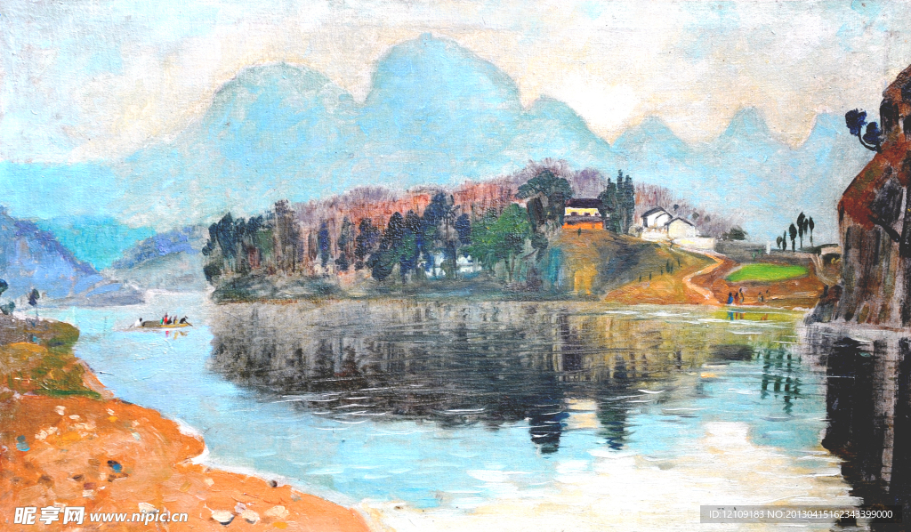 风景油画