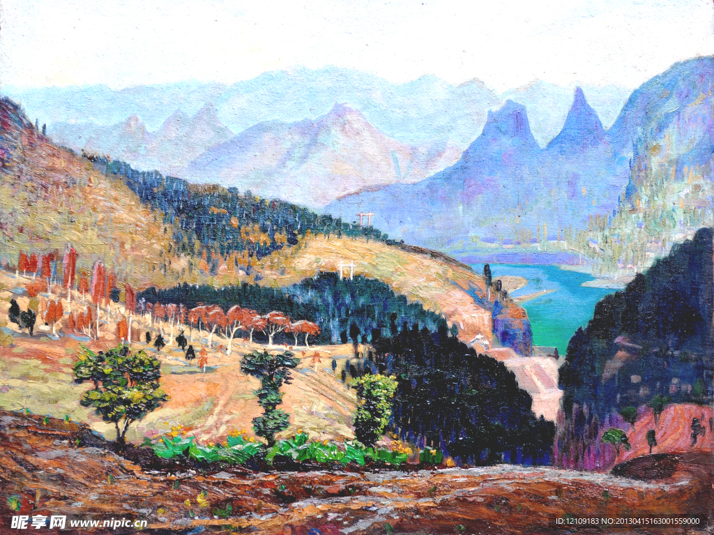 风景油画