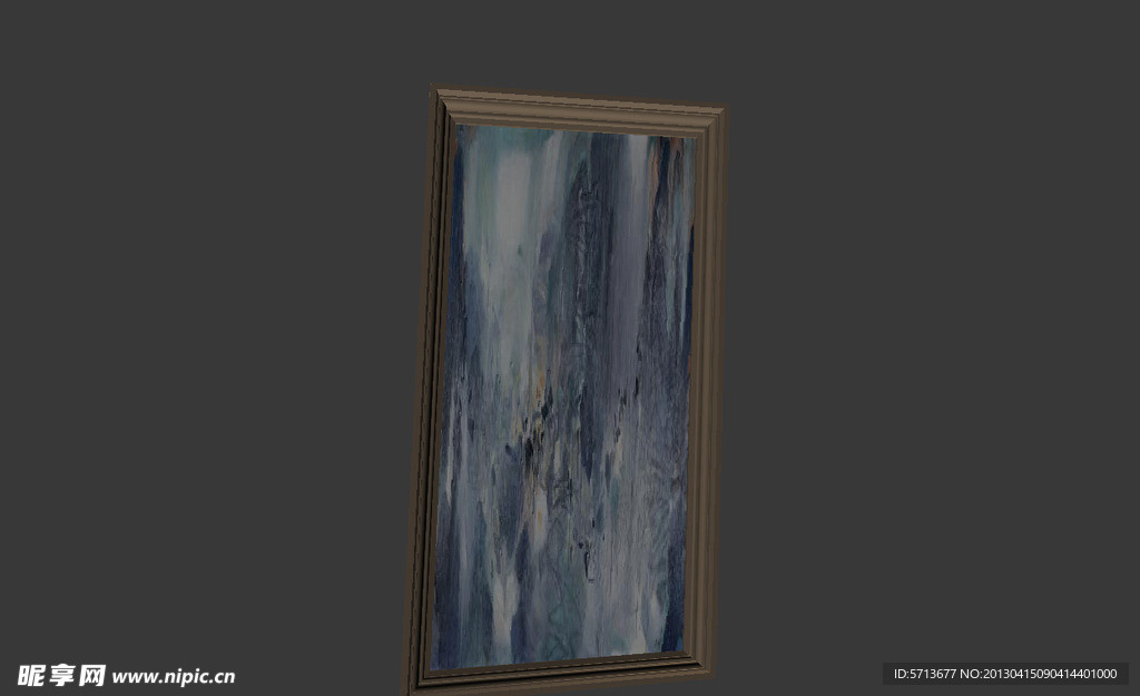 画框模型