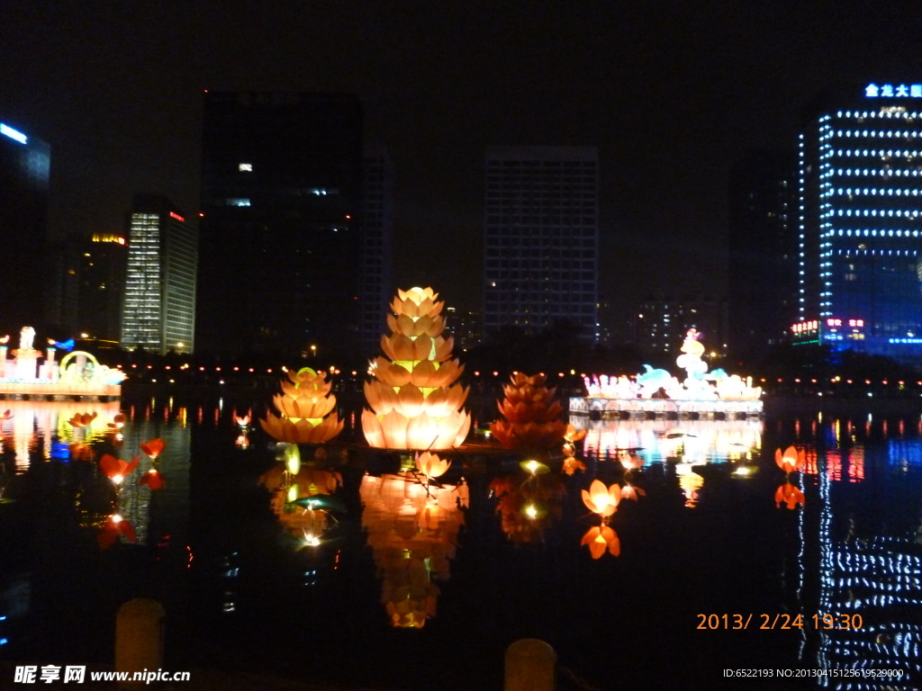 都市繁华夜景