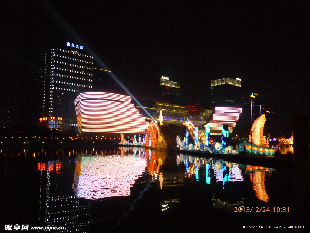 都市繁华夜景