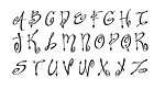 手写字体