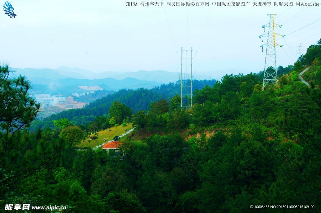 梅州客天下风景区山水