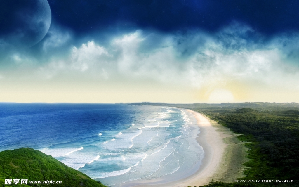 马尔代夫 海边风景