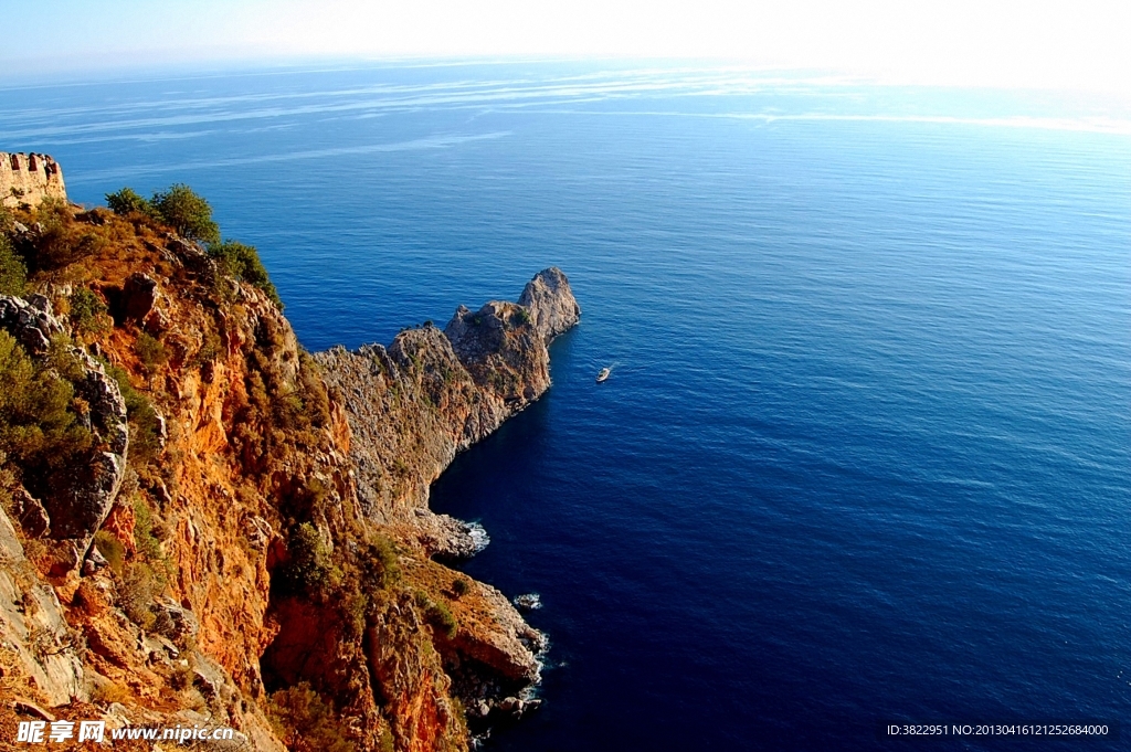 松娜峡湾 海边风景