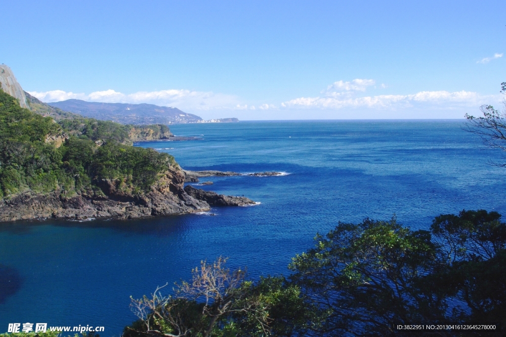 松娜峡湾 海边风景
