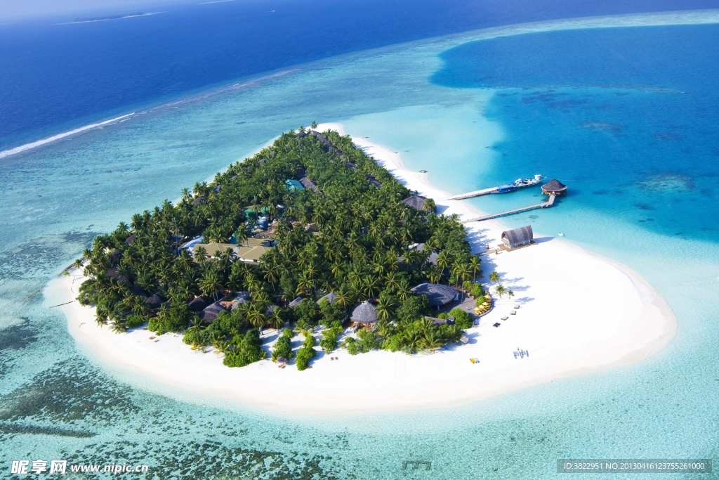 马尔代夫 海边风景