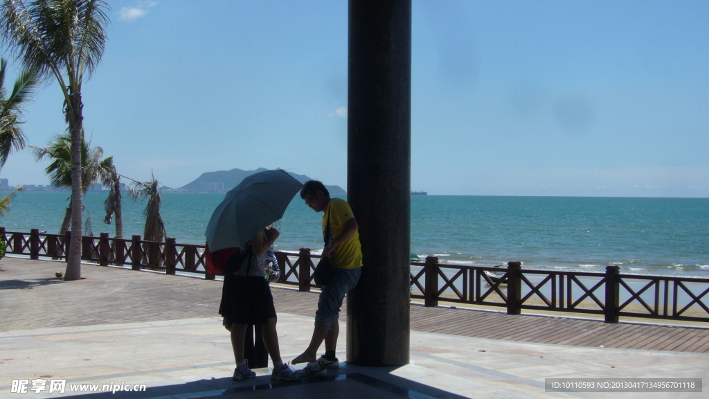 海边