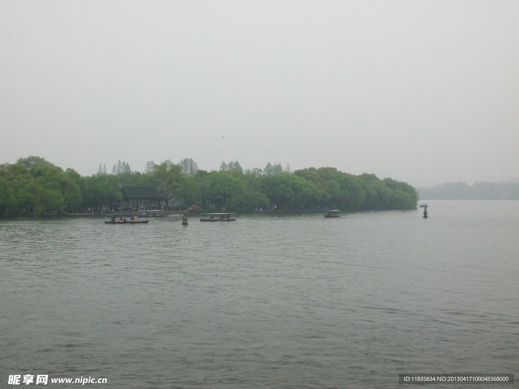 西湖水景