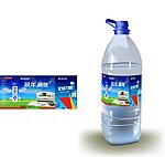 矿泉水广告贴