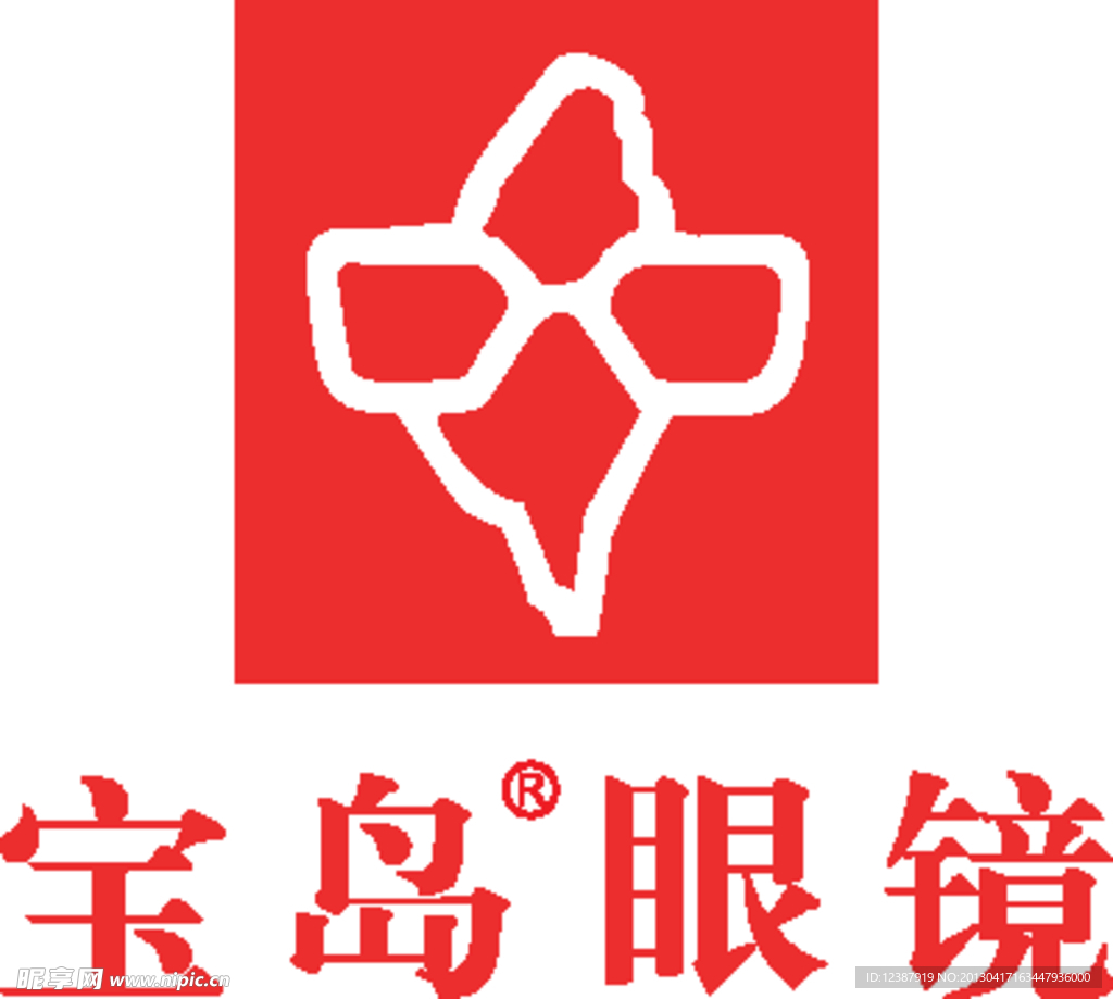 宝岛眼镜 LOGO