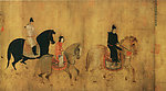 古代骑马图
