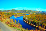 白鹿岛秋景