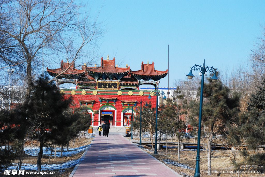 大乐林寺大山门