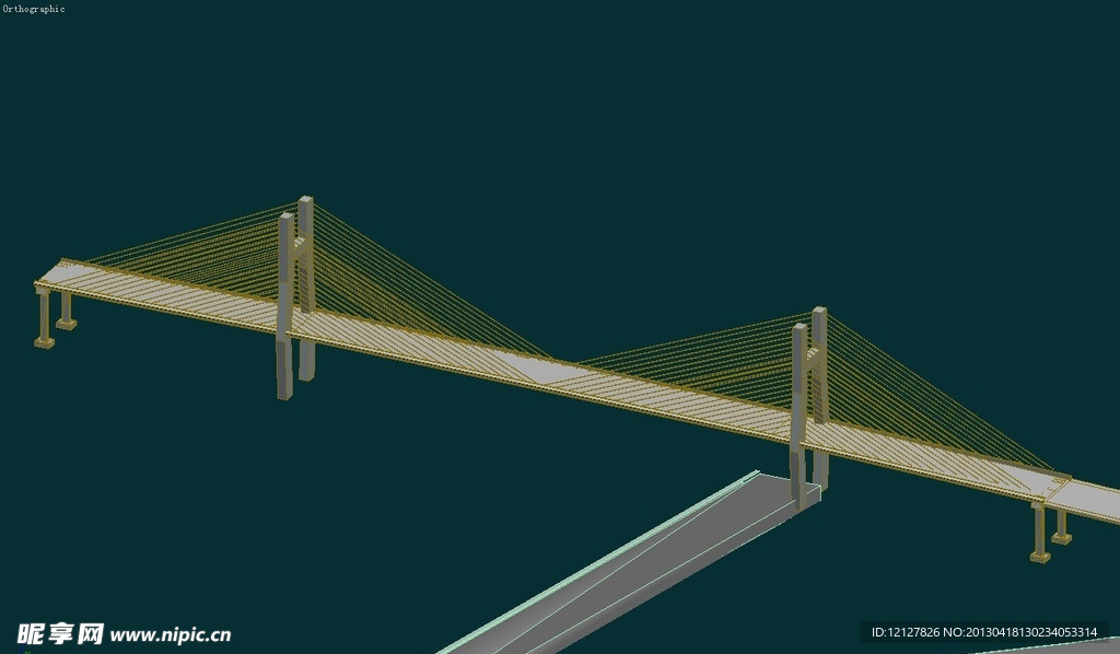 斜拉桥模型