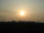 乡村夕阳