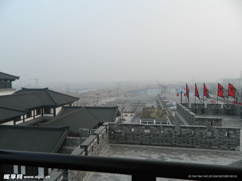 城墙俯视