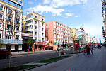 满洲里市街景