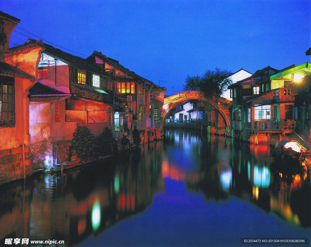 老上海夜景