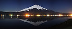 雪山夜景