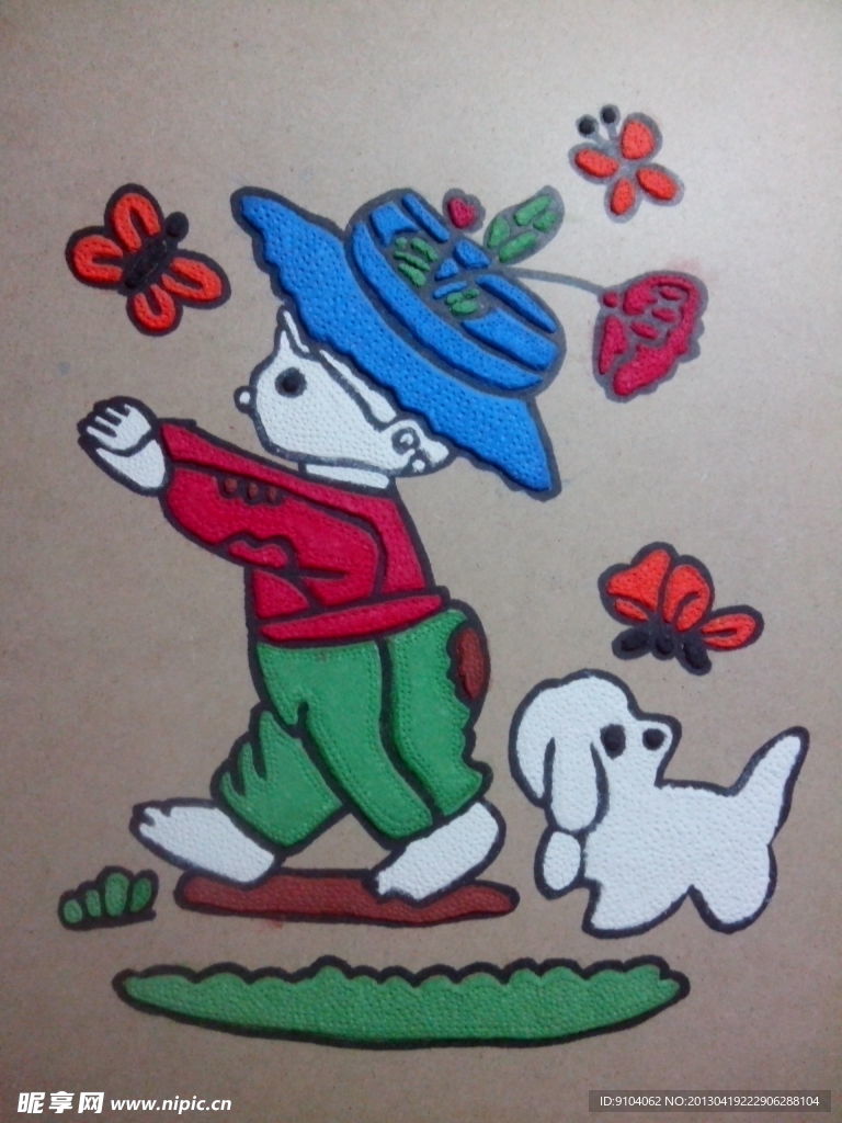 卡通涂画