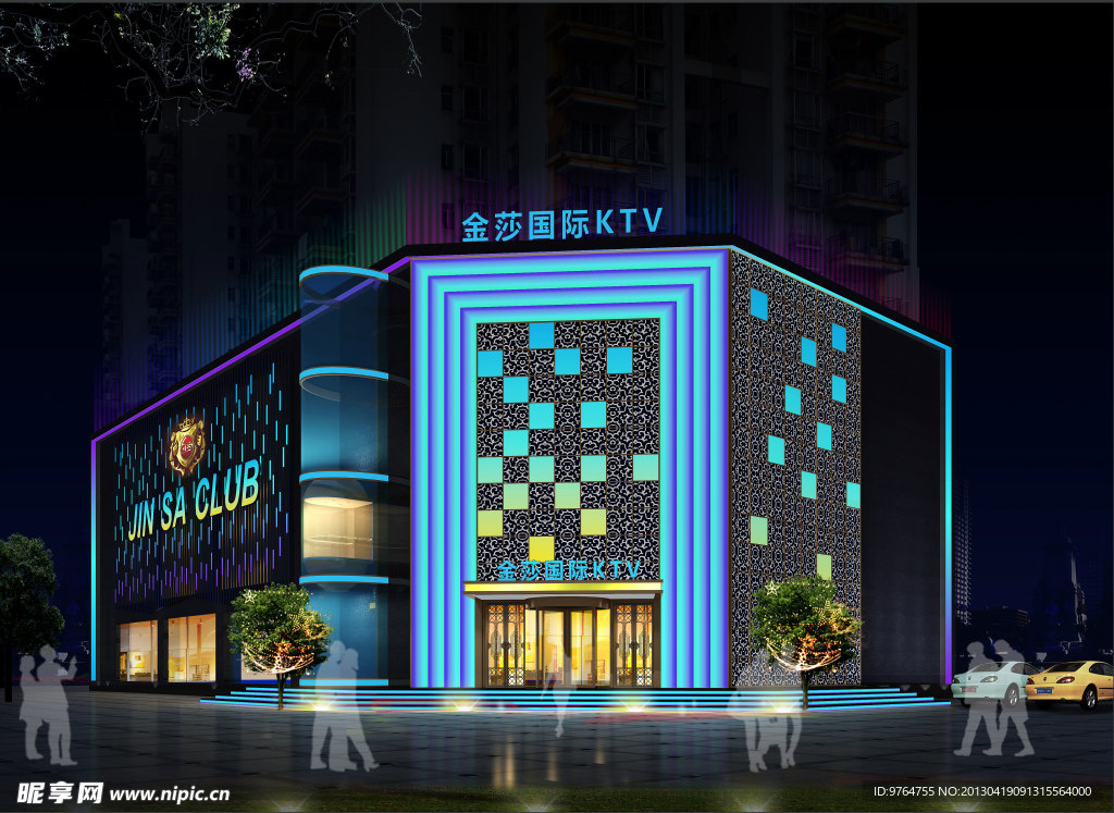 夜景建筑