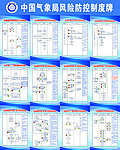 气象局制度牌