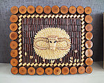实木粘贴雕刻画