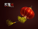 鼠绘灯笼