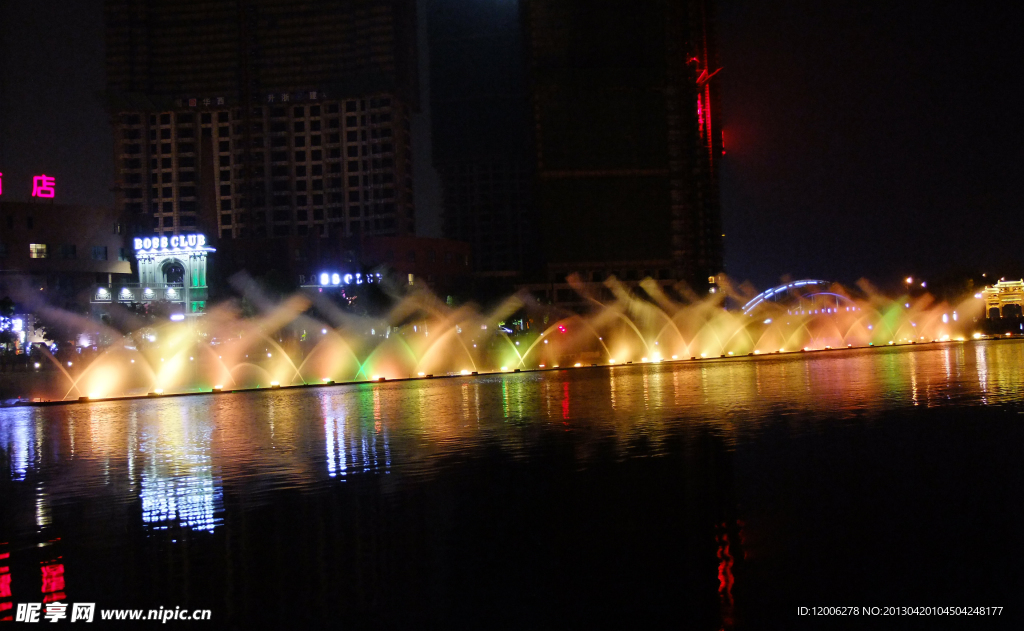 项王公园音乐喷泉