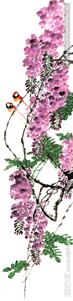 紫藤国画