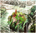 山水国画