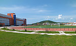 根河市第一中学校园
