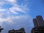 傍晚的天空