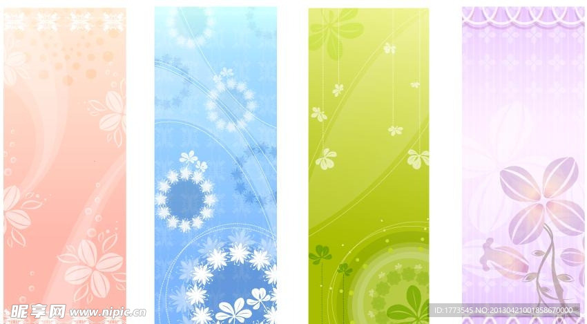 时尚花纹 梦幻花纹
