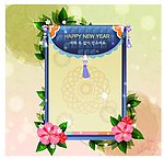 时尚花纹