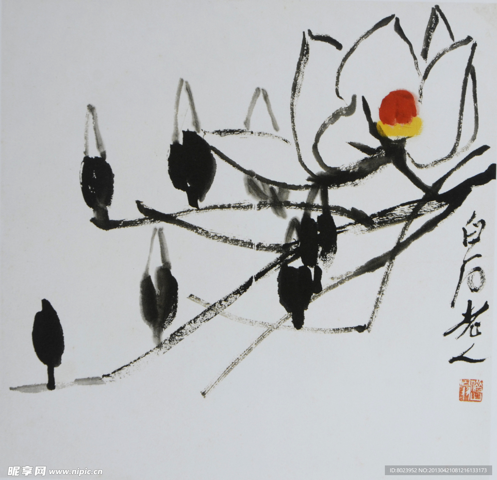 齐白石 国画