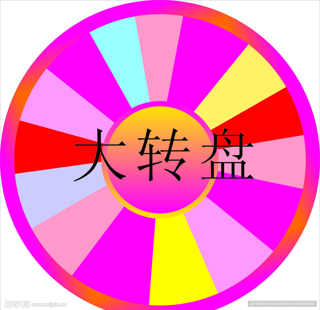 抽奖转盘