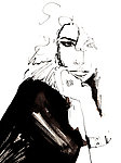 美女 插画