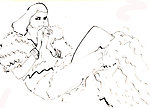 美女 插画