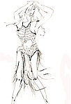 美女 插画