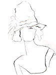美女 插画