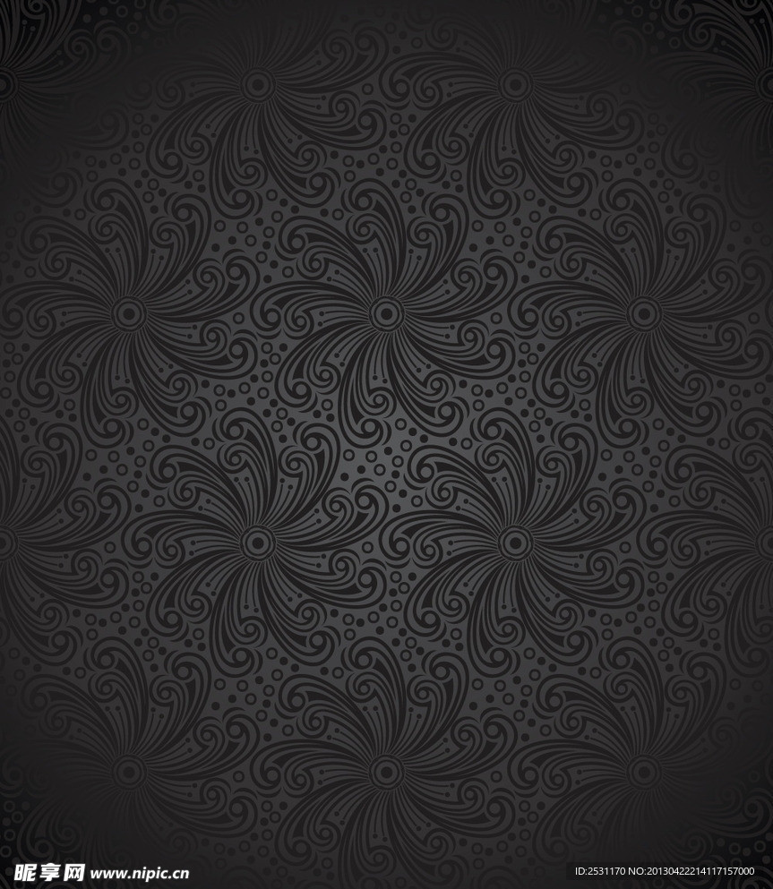 欧式花纹
