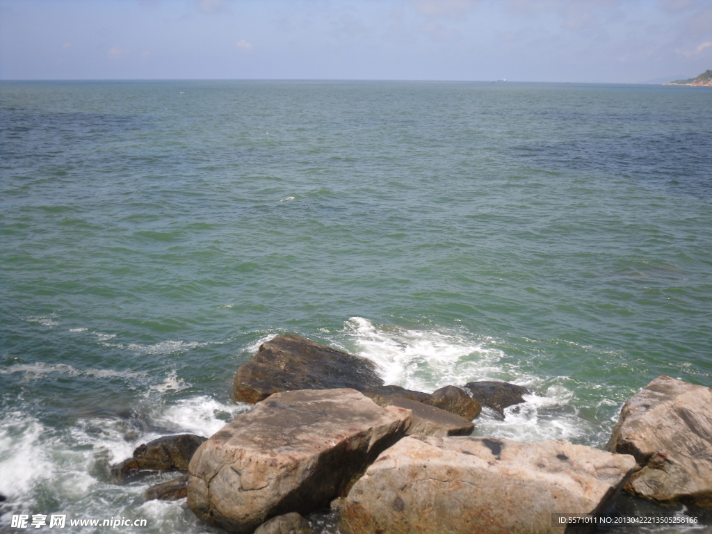 风景大海 海水 水