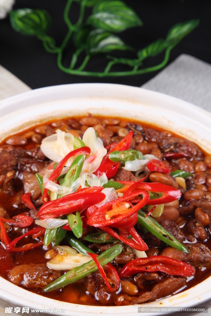 黄豆炖兔肉