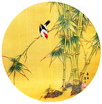 竹子国画
