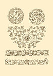 团花 边饰
